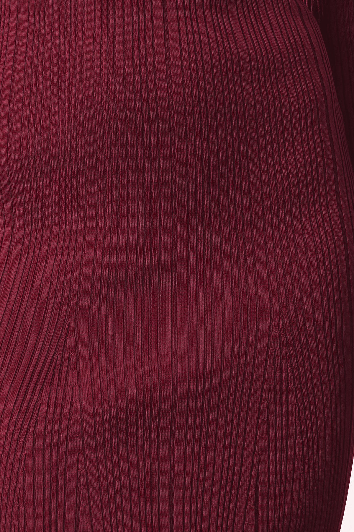 Trendyolmilla Kahverengi Midi Triko Basic Carmen Yaka Elbise TWOAW25EL00033
