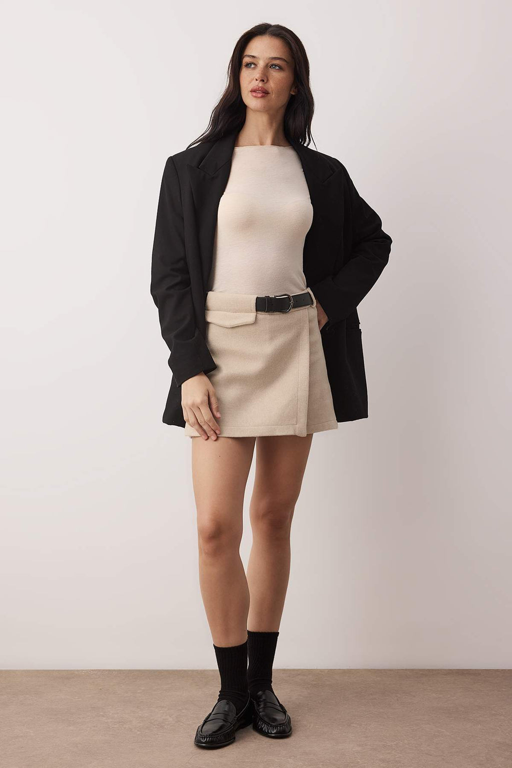 Trendyolmilla Koyu Kahverengi Şort & Bermuda TWOAW21SR0037