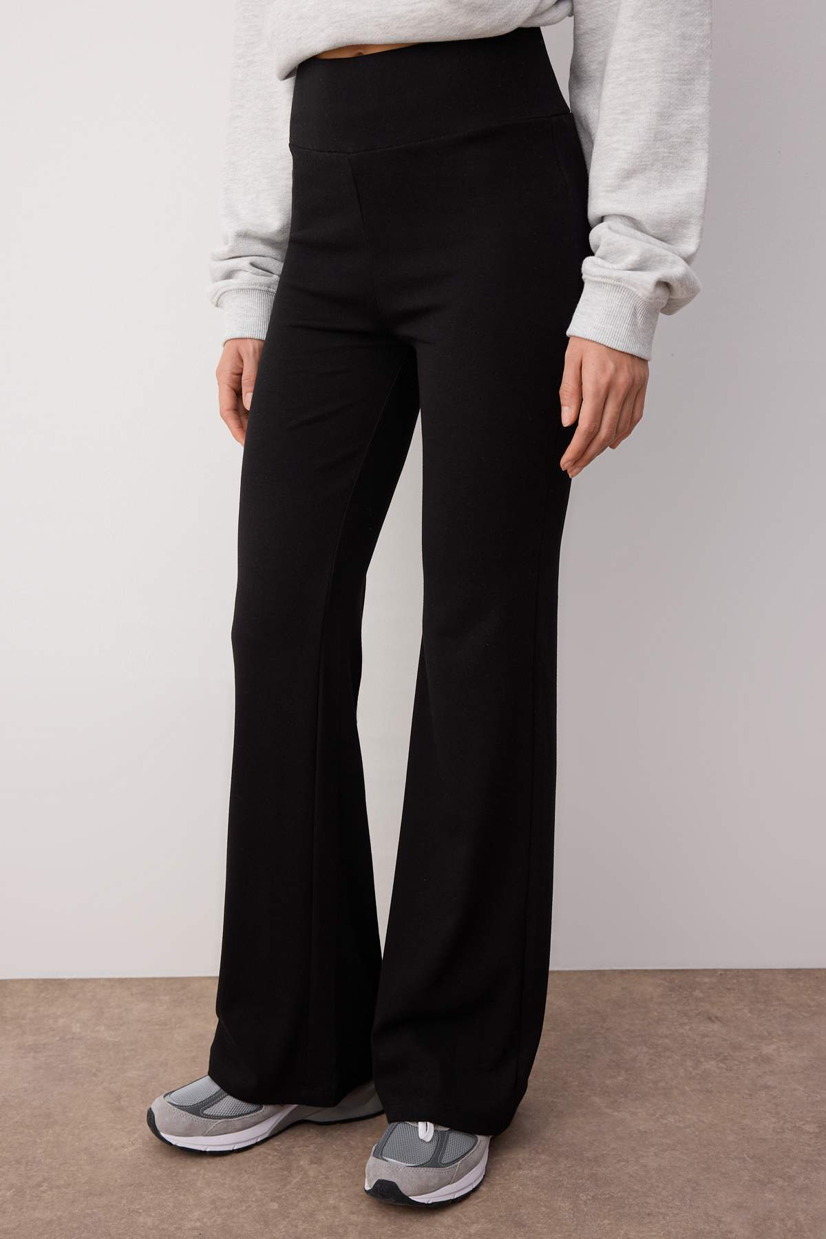 Trendyolmilla Bordo-Lacivert İspanyol Paça 2'li Paket Pantolon TWOAW26PL00057