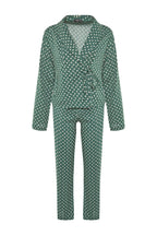 Trendyolmilla Pudra Kalpli Bağlama Detaylı Viskon Dokuma Pijama Takımı THMAW22PT0300
