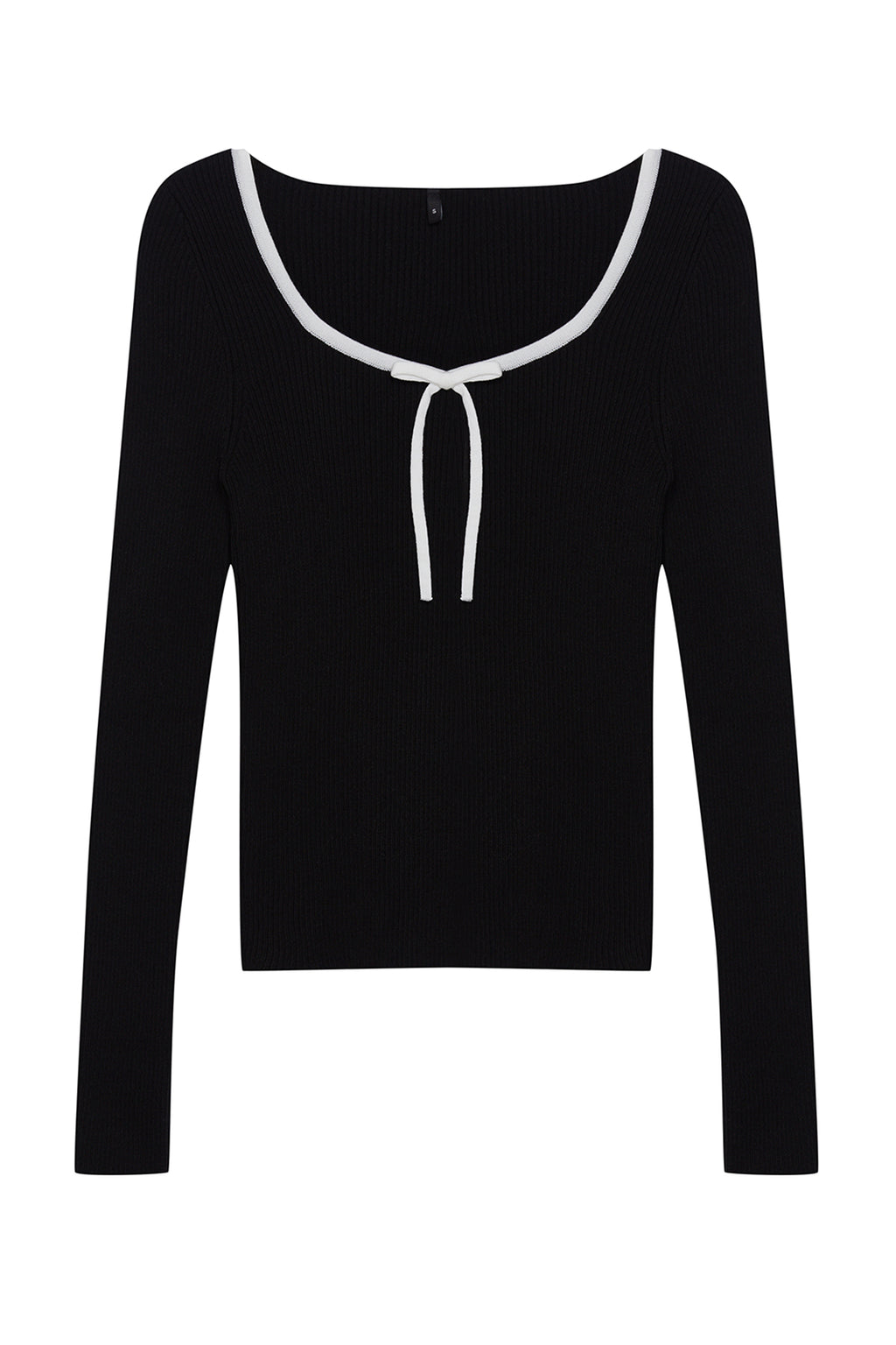 Trendyolmilla Bordo Merserize Görünümlü Premium İplik/Özel İplik Kurdele/Fiyonk Detaylı Triko Kazak TWOAW25KZ00207