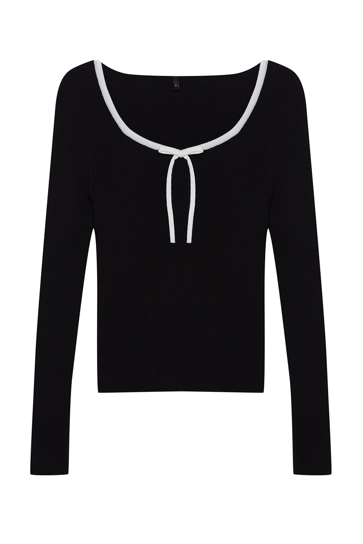 Trendyolmilla Bordo Merserize Görünümlü Premium İplik/Özel İplik Kurdele/Fiyonk Detaylı Triko Kazak TWOAW25KZ00207