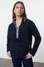 Trendyolmilla Lacivert Peluş Örme Spor Sweatshirt THMAW23SW00021