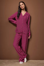 Mürdüm Etnik Viskon Dokuma Pijama Takımı THMAW26PT00112