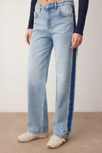 Mavi Dikiş Detaylı Yüksek Bel Wide Leg Jeans TWOAW26JE00233