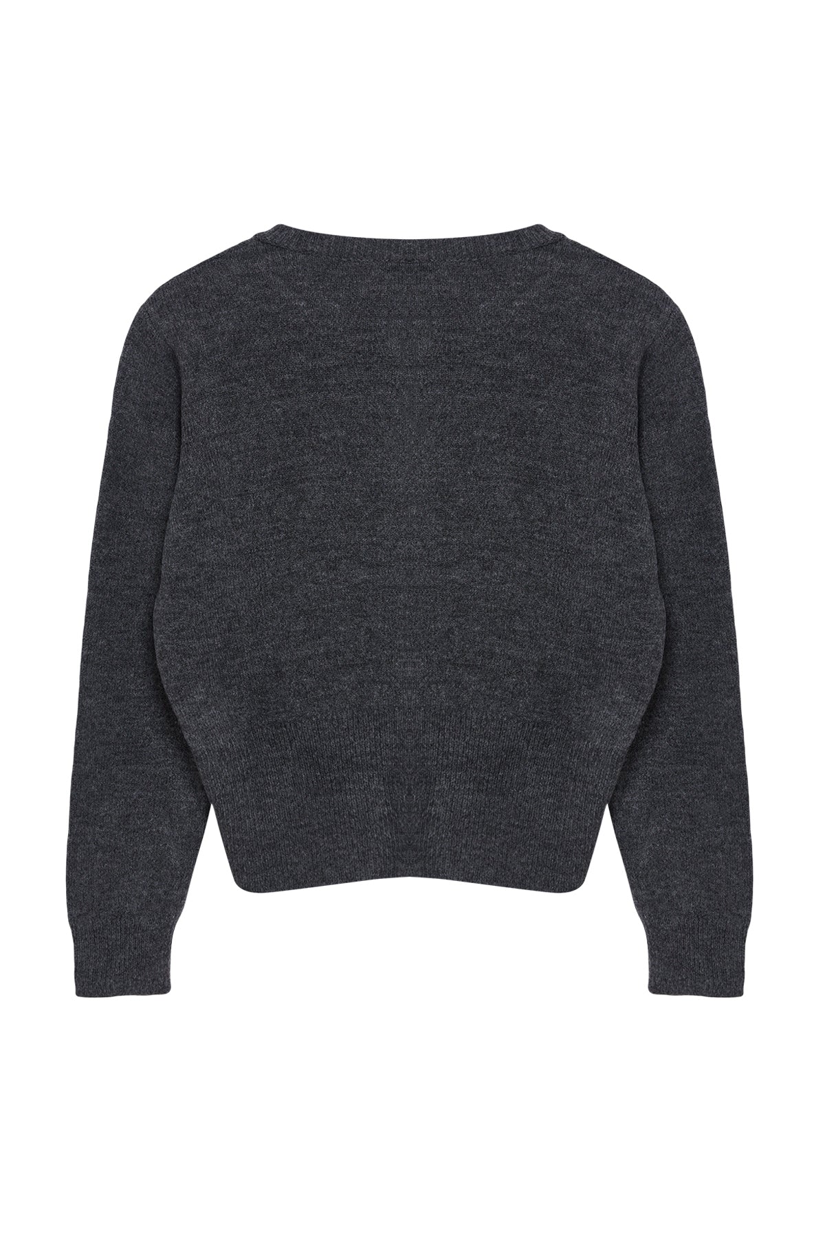 Trendyolmilla Ekru Basic Düğmeli Ceket Görünümlü Yumuşak Dokulu Triko Hırka TWOAW25HI00164