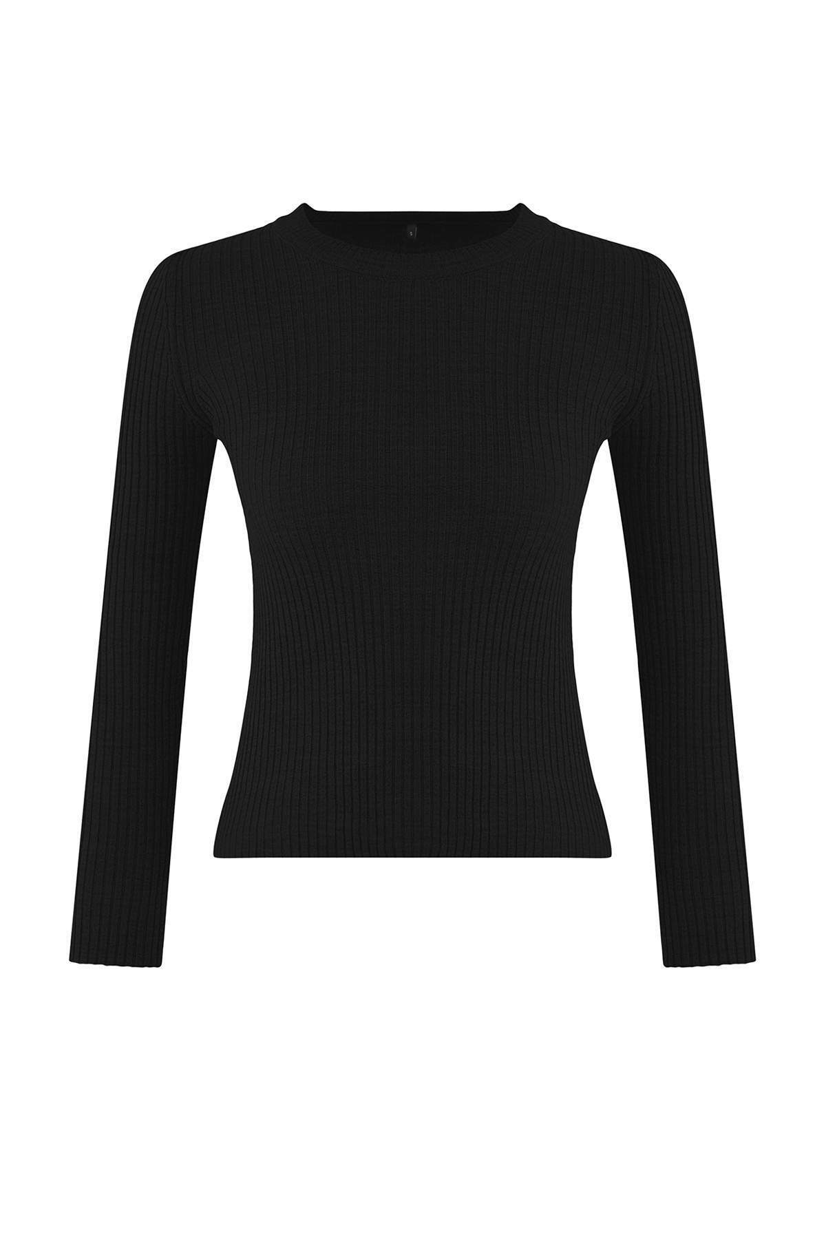Trendyolmilla Siyah-Çok Renkli İkili Paket Triko Kazak TWOAW22KZ1766