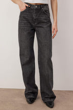 Trendyolmilla Mavi Yüksek Bel Bel Wide Leg Jeans TWOAW26JE00079