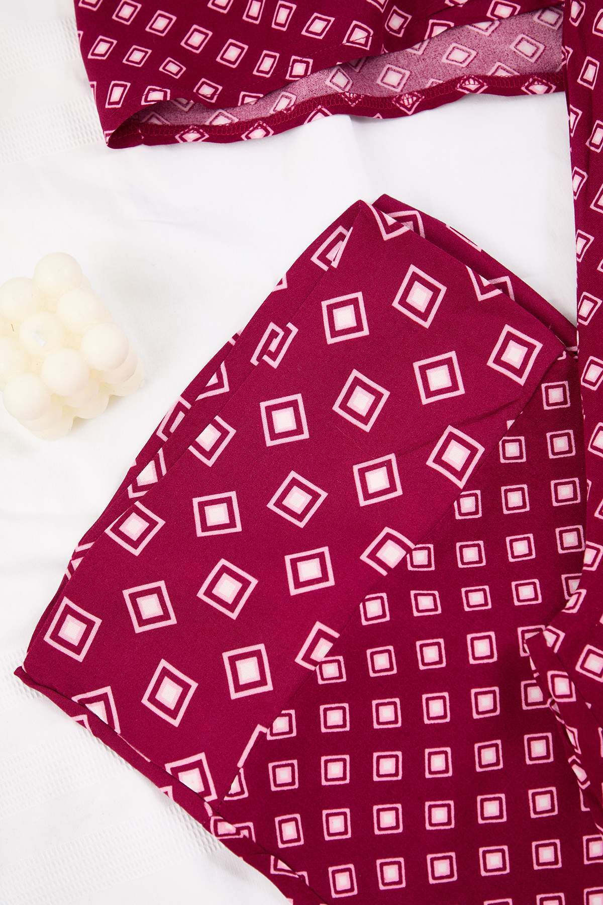 Mürdüm Etnik Viskon Dokuma Pijama Takımı THMAW26PT00112