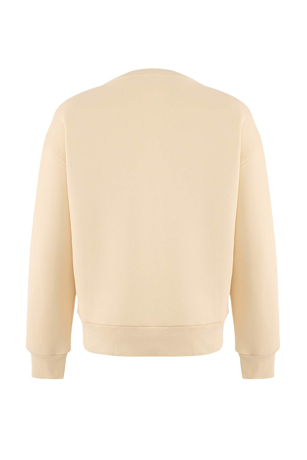 Trendyolmilla Fuşya Kalın İçi Polarlı Regular/Normal Kalıp Bisiklet Yaka Basic Örme Sweatshirt TWOAW24SW00101