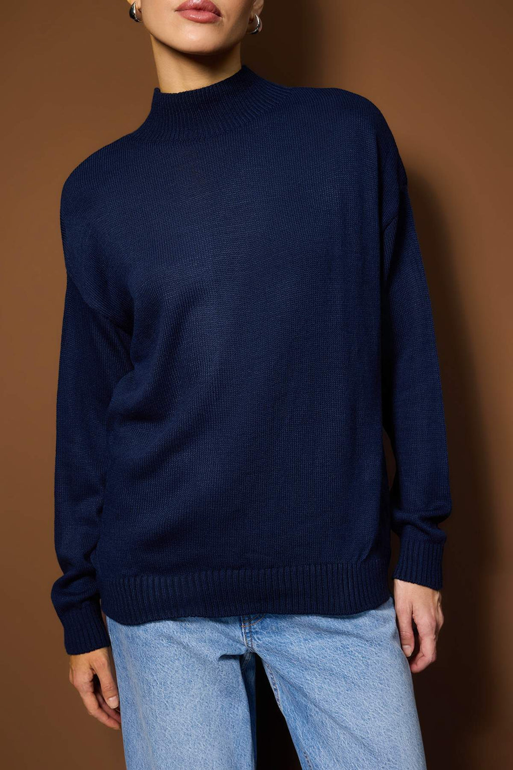 Trendyolmilla Siyah-Ekru Basic İkili Paket Triko Kazak TWOAW26KZ00232
