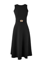 Trendyolmilla Kırmızı Kemerli Midi Dokuma Elbise TWOSS26EL00134