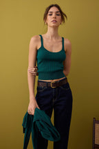 Trendyolmilla Bebe Mavisi 2'li Basic Triko Hırka-Bluz Takım TWOAW26HI00213
