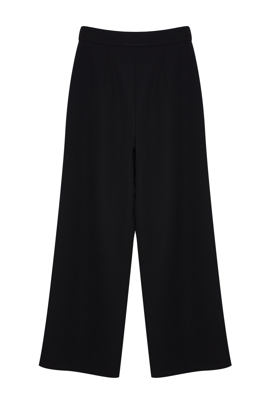 Trendyolmilla Açık Mavi Wide Leg/Geniş Paça Pilili Dokuma Kumaş Pantolon TWOSS21PL0189