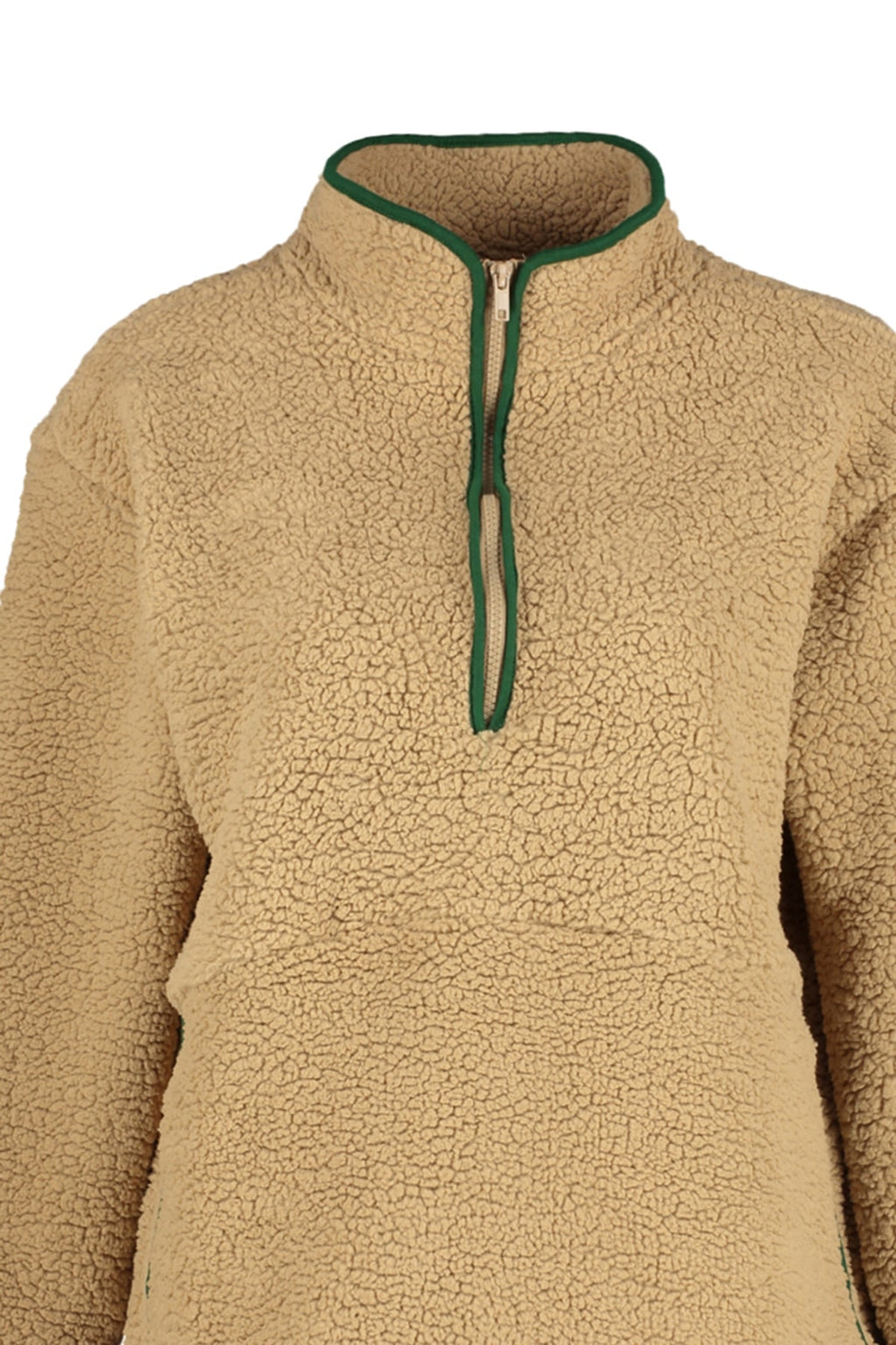 Trendyolmilla Beyaz Peluş Örme Spor Sweatshirt THMAW23SW00021