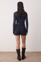 Trendyolmilla Koyu Kahverengi Şort & Bermuda TWOAW21SR0037