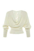 Trendyolmilla Vizon Kruvaze Triko Kazak TWOAW21KZ1277