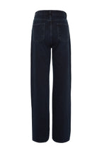 Trendyolmilla Gri Yüksek Bel Wide Leg Geniş Paça %100 Pamuk Non-Stretch Jeans TWOSS23JE00083