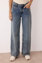 Mavi Vintage Yıkama Normal Bel Wide Leg Jeans TWOAW26JE00186