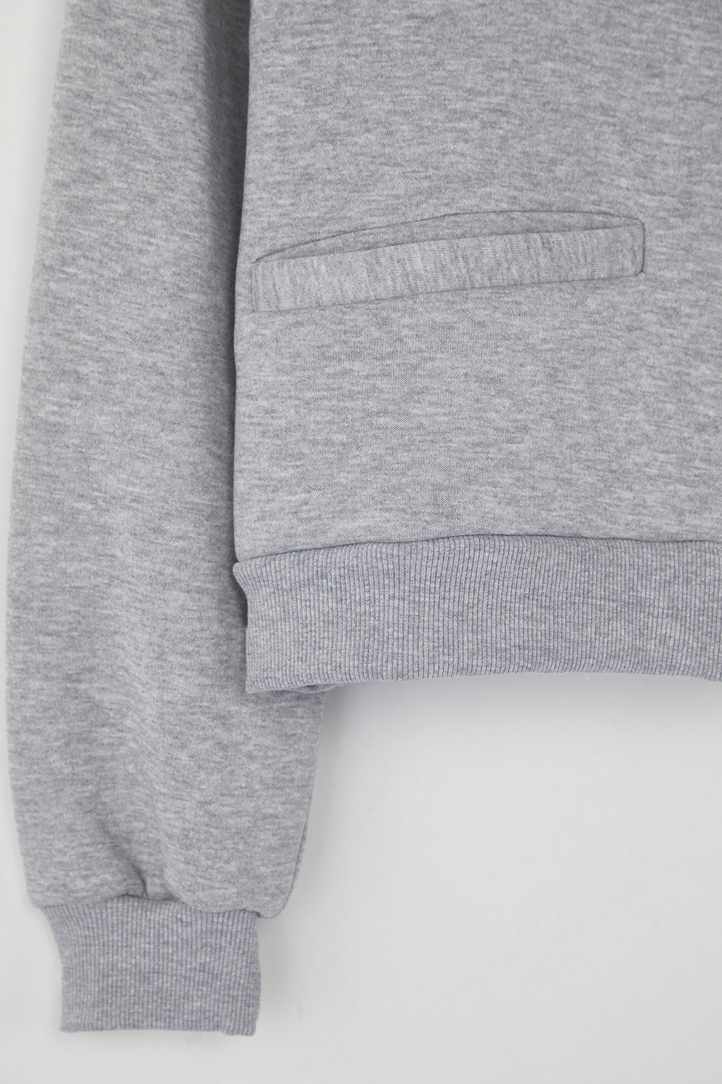 Trendyolmilla Siyah Regular/Normal Kalıp Fermuarlı Dik Yaka Kalın İçi Polarlı Örme Sweatshirt TWOAW26SW00017