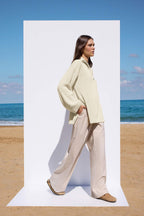 Trendyolmilla More Sustainable Ekru Triko Kazak TWOAW24KZ01119