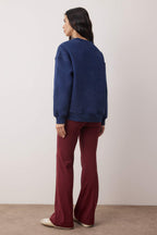 Trendyolmilla Bordo-Lacivert İspanyol Paça 2'li Paket Pantolon TWOAW26PL00057
