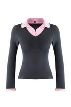 Trendyolmilla Kahverengi Ekose/Kareli Fitted/Vücuda Oturan Dokuma Detaylı Örme Bluz TWOAW26BZ00008