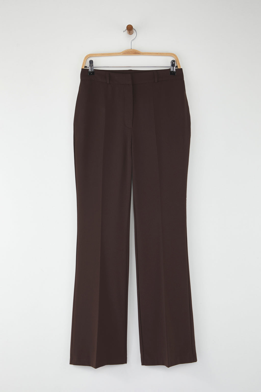 Trendyolmilla Siyah Limited Edition Flare Kalıp Bootcut Kumaş Pantolon TWOAW26PL00056