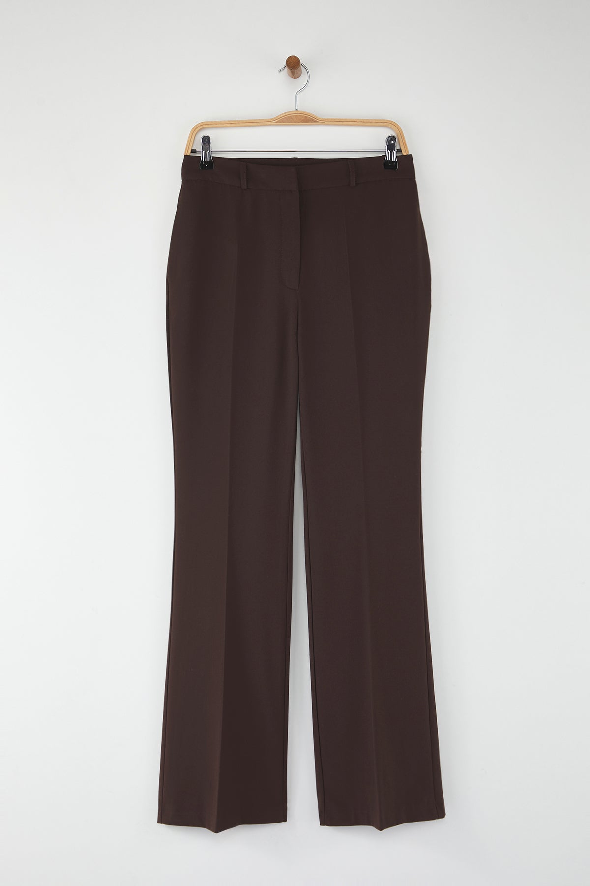 Trendyolmilla Siyah Limited Edition Flare Kalıp Bootcut Kumaş Pantolon TWOAW26PL00056