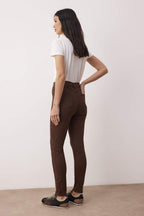 Trendyolmilla Kahverengi Yüksek Bel Esnek Skinny Jeans TWOAW24JE00068