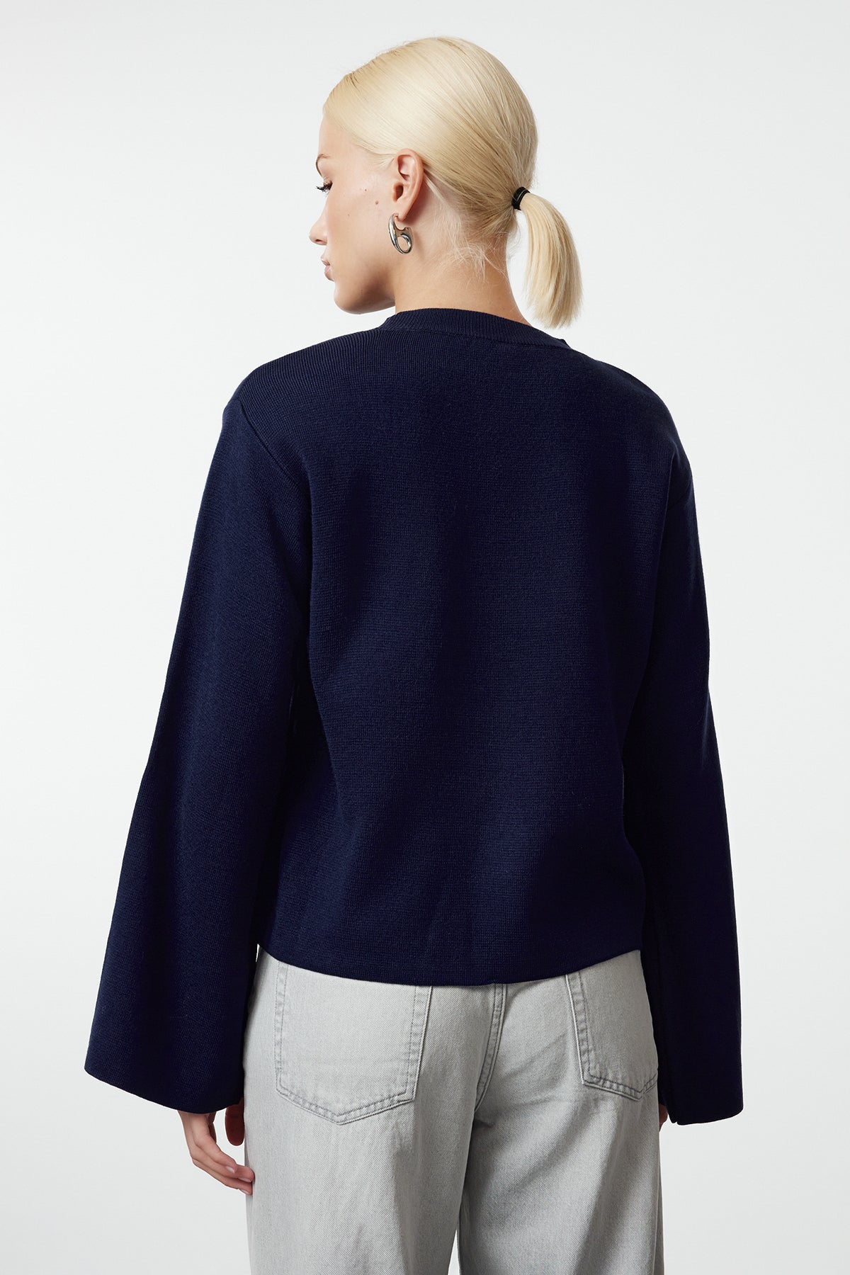 Trendyolmilla More Sustainable Taş Basic Triko Kazak TWOAW25KZ00313