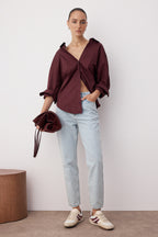 Trendyolmilla Siyah Yüksek Bel Mom %100 Pamuk Non-Stretch Jeans TWOSS23JE00085