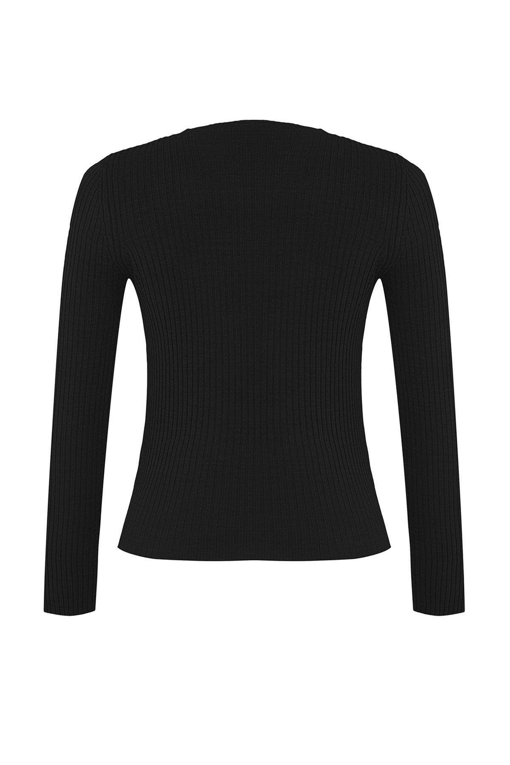 Trendyolmilla Siyah-Çok Renkli İkili Paket Triko Kazak TWOAW22KZ1766