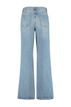 Mavi Soluk Ekfekt Vintage Yırtık Detaylı Düşük Bel Wide Leg Jeans TWOSS23JE00102