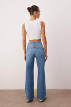 Mavi Yüksek Bel Comfort/Esnek Wide Leg/Geniş Paça Jeans TWOAW26JE00252