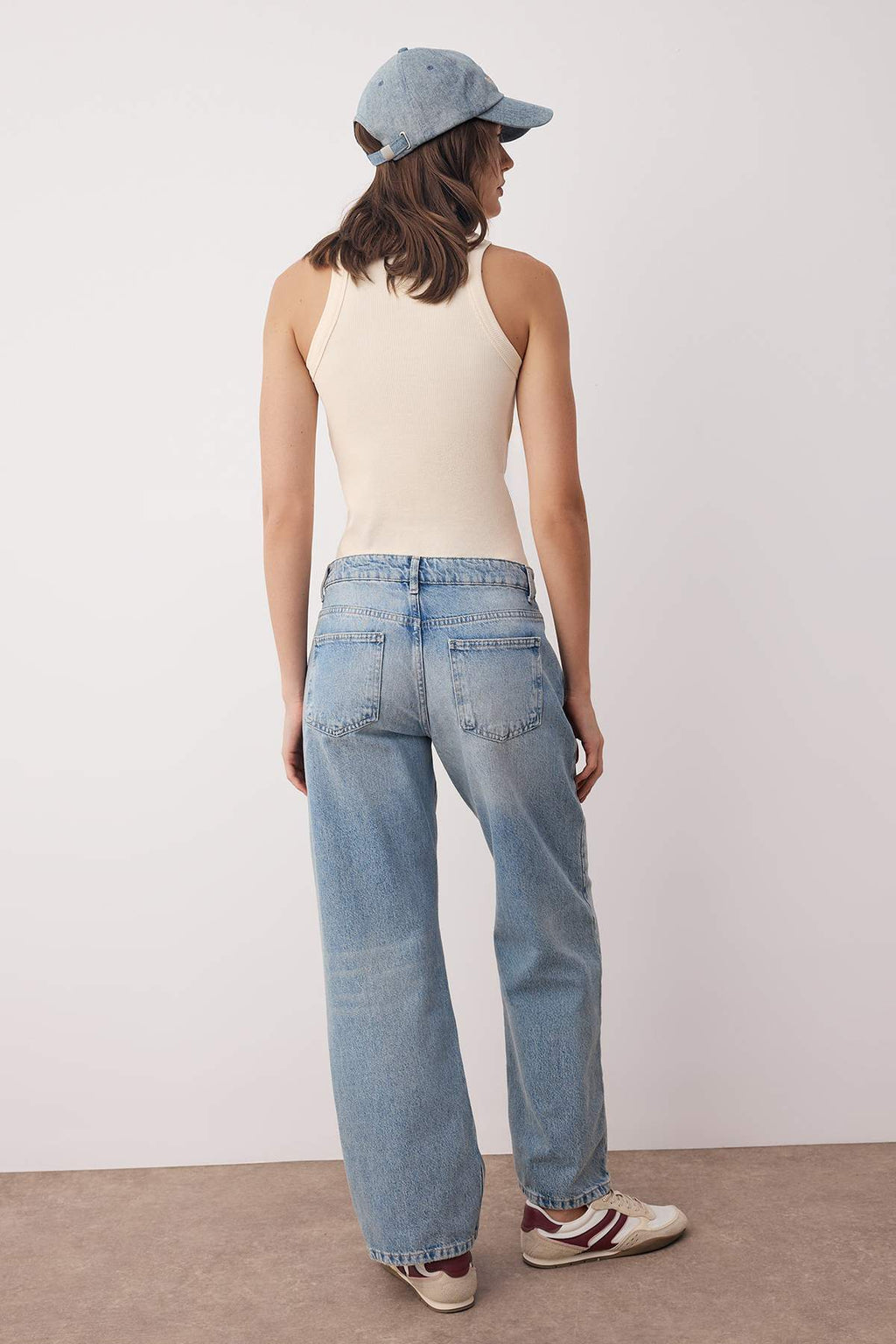 Mavi Normal Bel Straight Baggy %100 Pamuk Non-Stretch Jeans TWOAW26JE00129