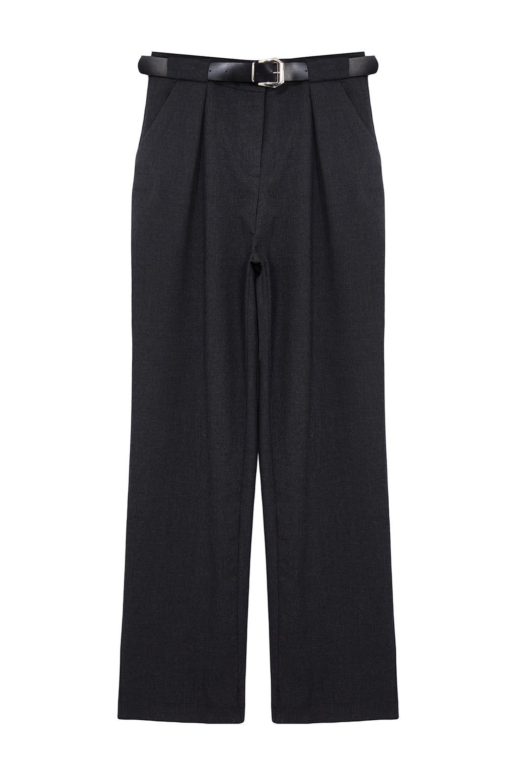 Trendyolmilla Bej Kemerli Straigt/Düz Kesim  Pantolon TWOAW25PL00046