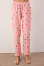 Trendyolmilla Lacivert Fermuarlı Yumuşak Kışlık Waffle Örme Pijama Takımı THMAW26PT00186