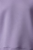Trendyolmilla Lila Relaxed/Rahat Kalıp Basic Reglan Kol Bisiklet Yaka Örme Sweatshirt TWOAW24SW00104