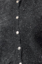 Antrasit Yumuşak Dokulu Triko Hırka TWOAW25HI00318