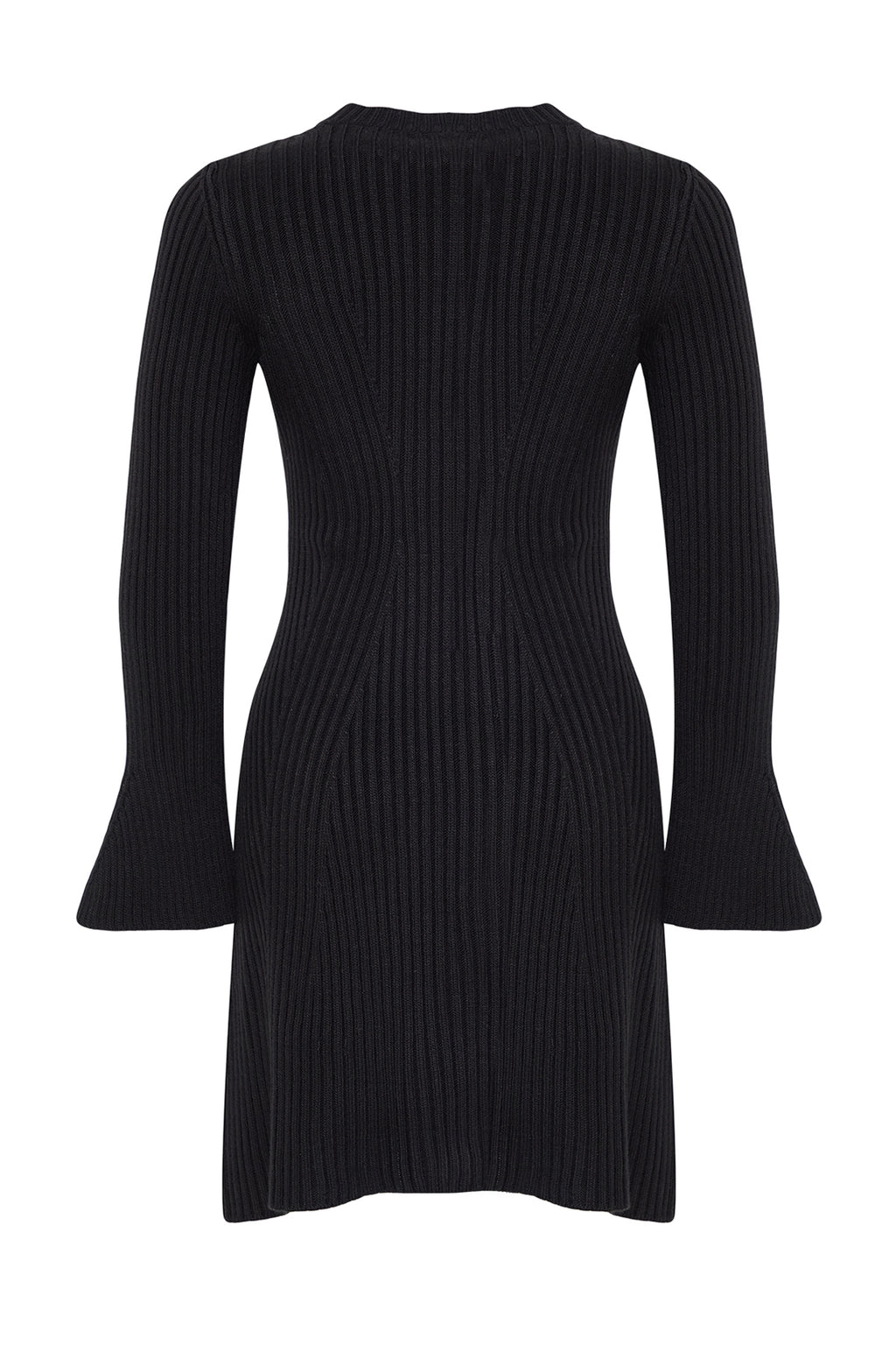 Trendyolmilla Siyah Mini Triko A-Line Formda Elbise TWOAW25EL00030