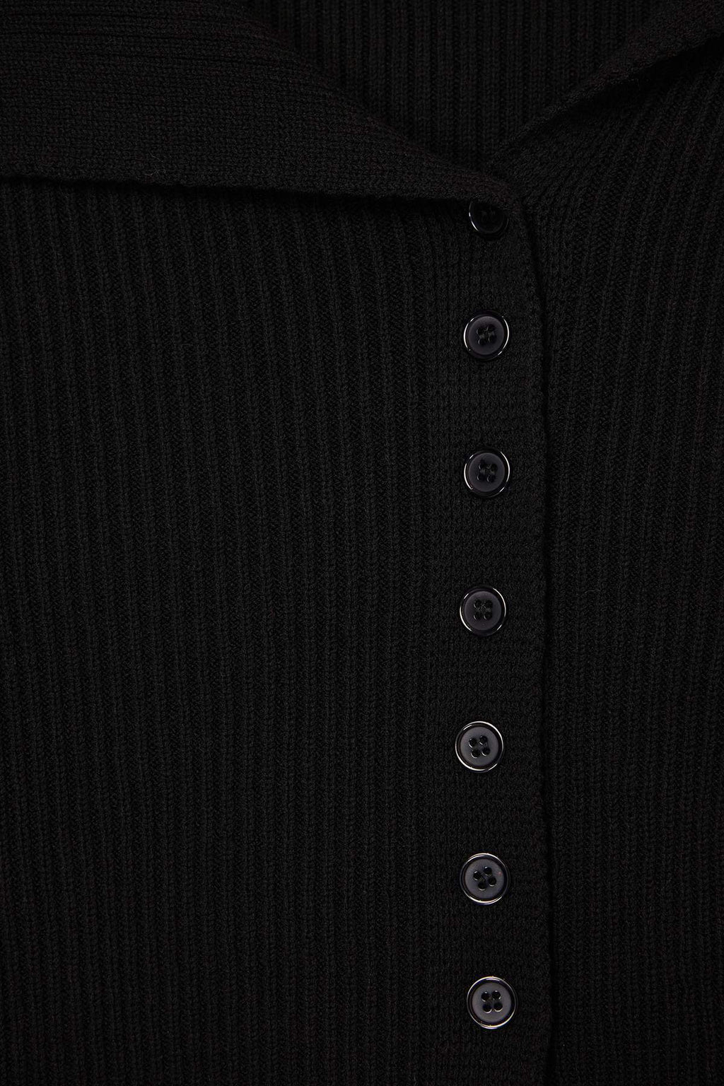 Trendyolmilla Siyah Merserize Görünümlü Premium İplik/Özel İplik Fitted/Vücudu Saran Triko Hırka TWOAW25HI00254
