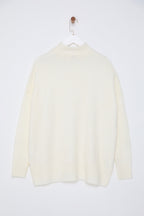 Trendyolmilla Taş Geniş Kalıp Yumuşak Dokulu Triko Kazak TWOAW23KZ00469