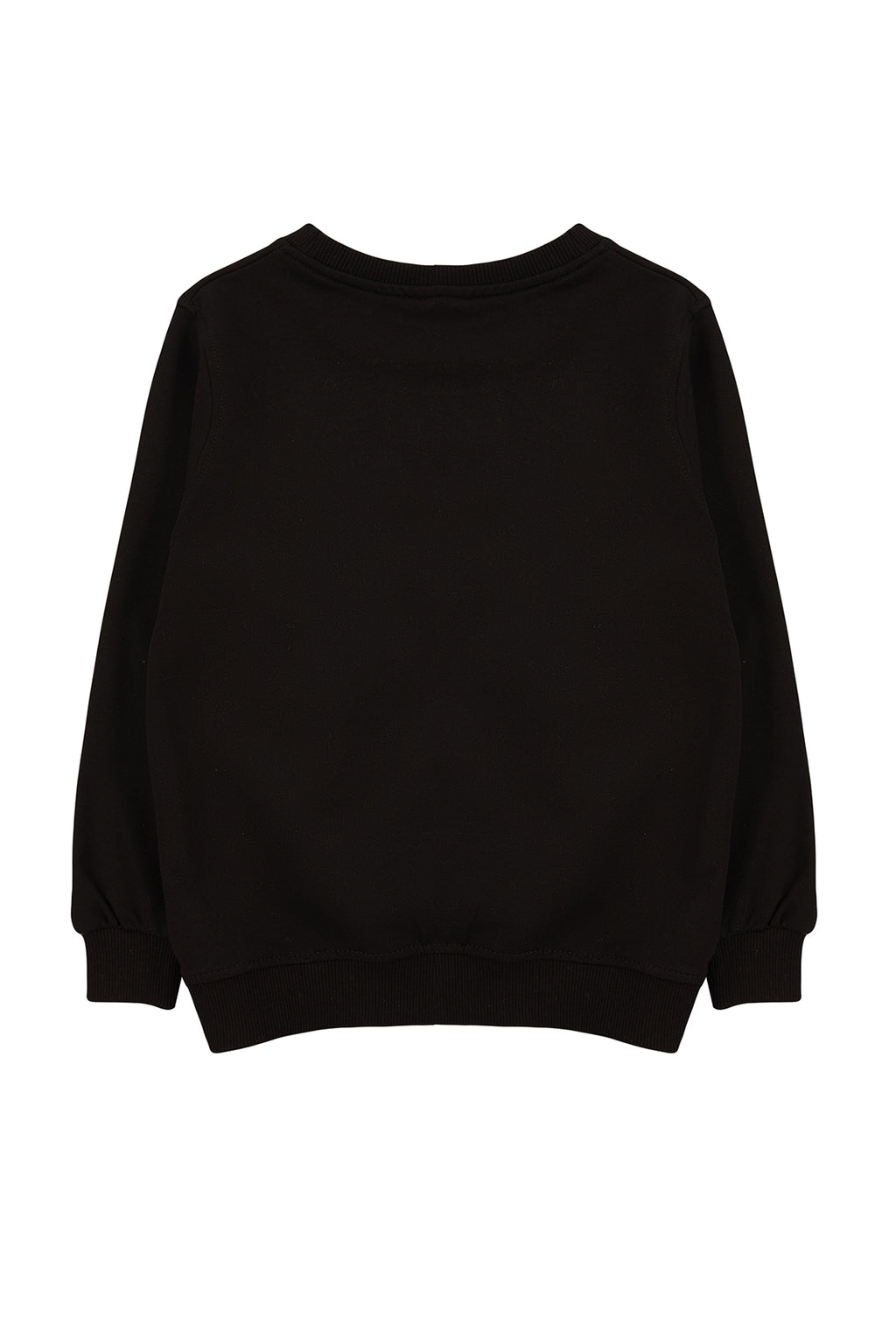 Trendyolmilla Lila Kız Çocuk Mevsimlik-İnce Kedi Desenli Örme Sweatshirt TKDAW25SW00008