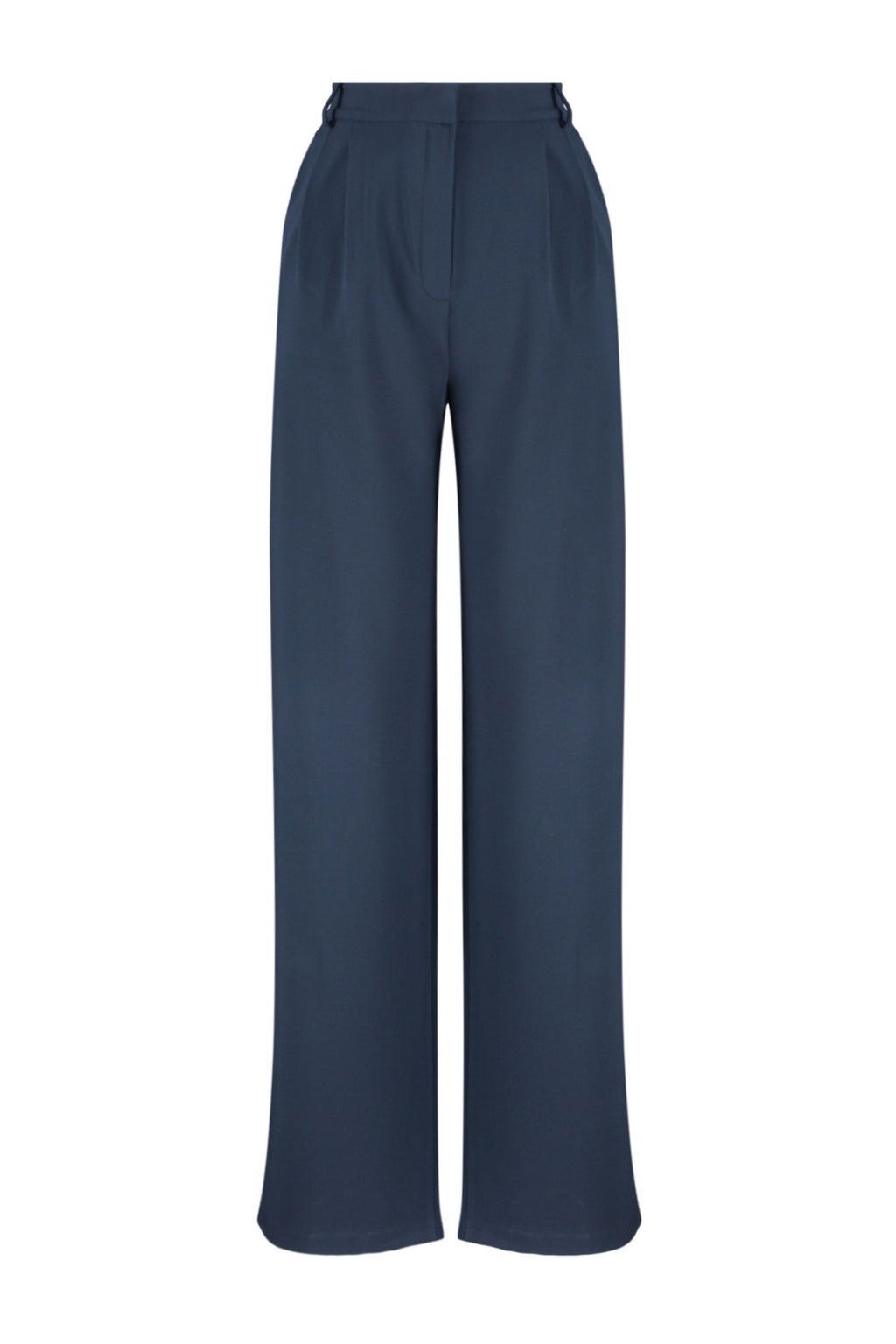 Trendyolmilla Limited Edition Mürdüm Bol Paça Dokuma Pantolon TPRAW23PL00016