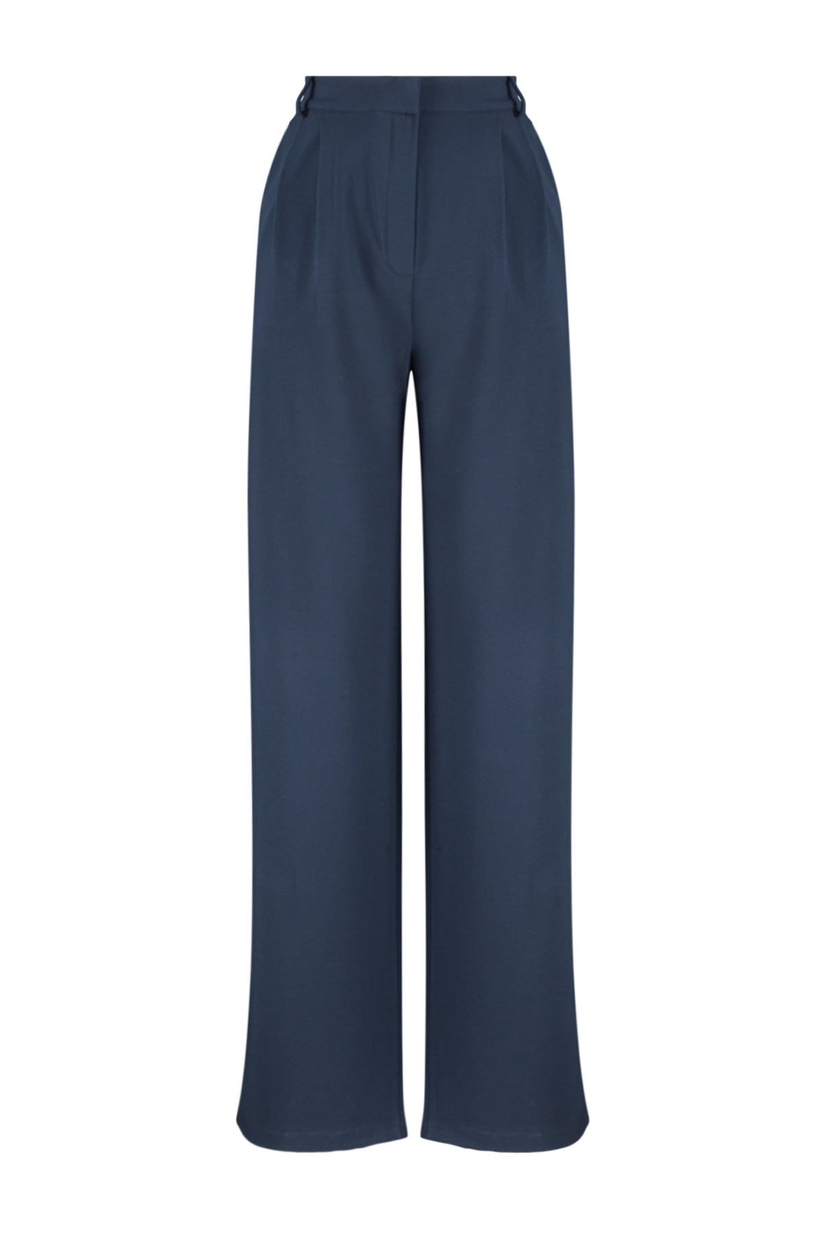 Trendyolmilla Limited Edition Mürdüm Bol Paça Dokuma Pantolon TPRAW23PL00016