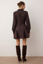 Trendyolmilla Siyah Mini Dokuma Elbise TWOAW26EL00305
