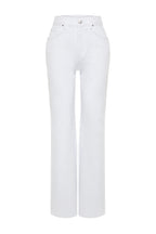Trendyolmilla Açık Mavi Yüksek Bel Wide Leg Jeans TWOSS24JE00140