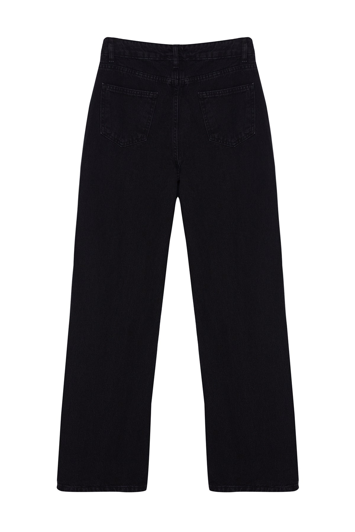 Trendyolmilla Mavi*001  Yüksek Bel Wide Leg Jeans TWOAW23JE00345