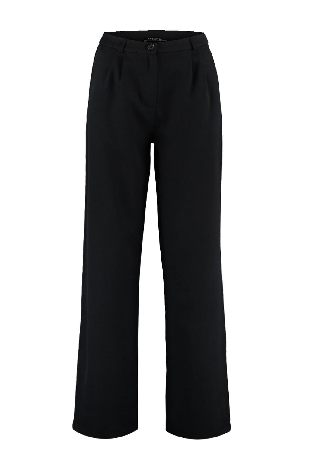 Trendyolmilla Vizon Wide Leg/Geniş Paça Pilili Dokuma Pantolon TWOAW22PL0475